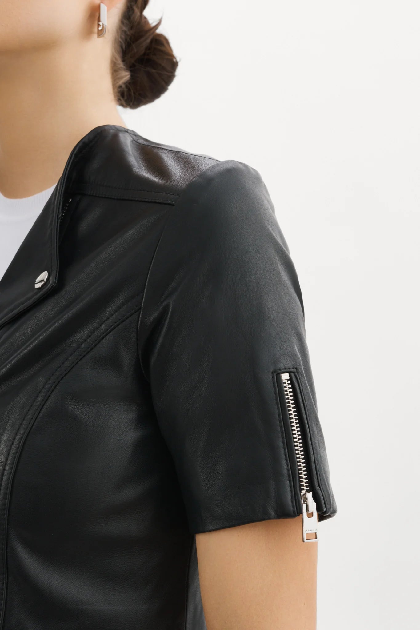La Marque Kirsi Leather Biker Jacket