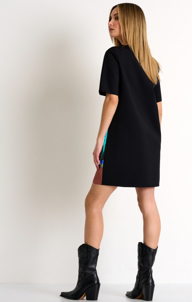 Shan Printed Silk Dress