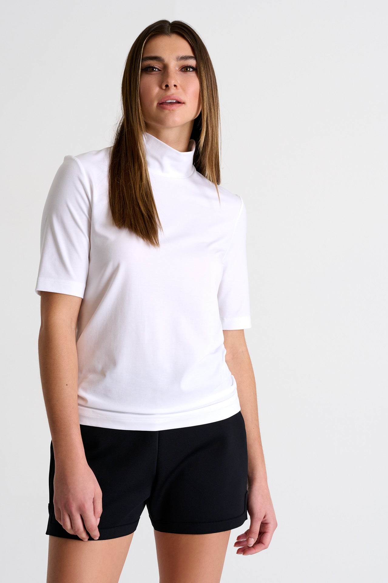 Shan Mock Neck Top