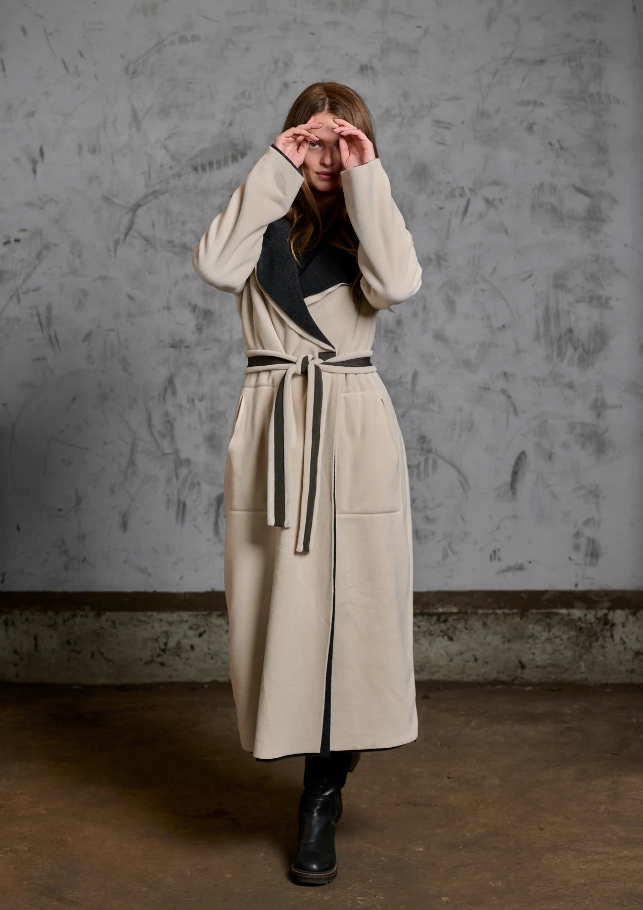 Henriette Steffensen Fleece Trench - Main Image