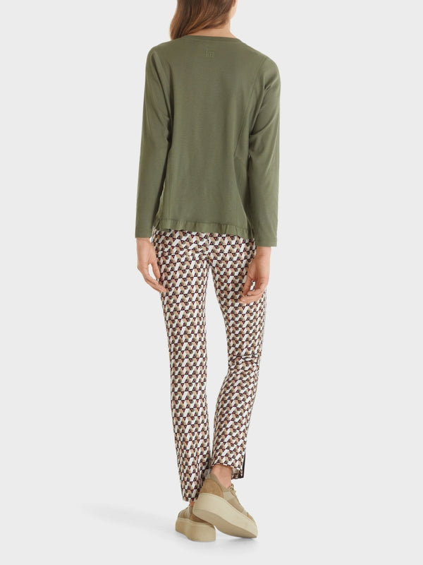 Marc Cain Olive Blouse