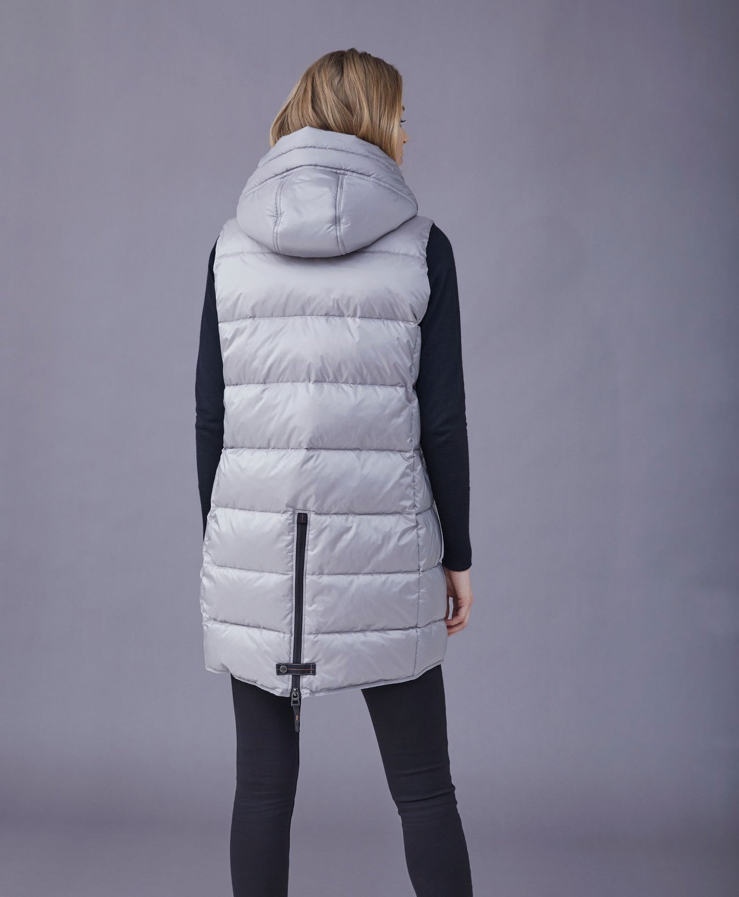 Junge Grey Vest Long