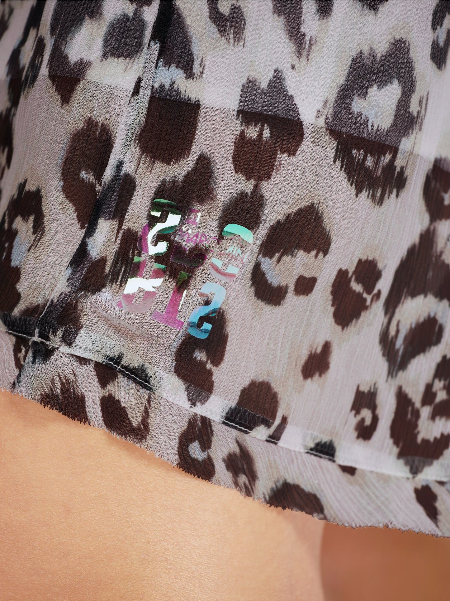Marc Cain Pink Leopard Dress