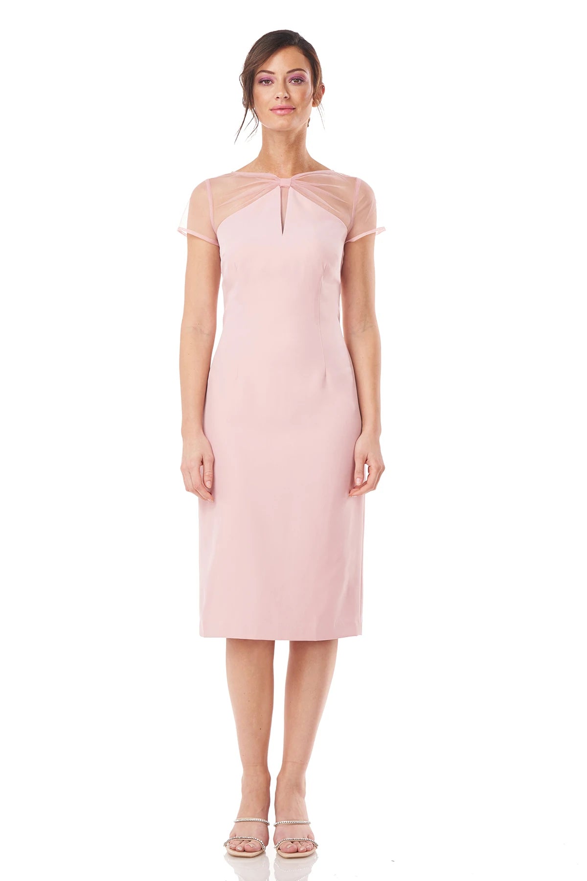 JS Collection Pink Cocktail Dress