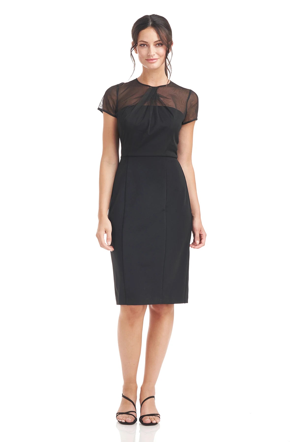JS Collection Black Cocktail Dress