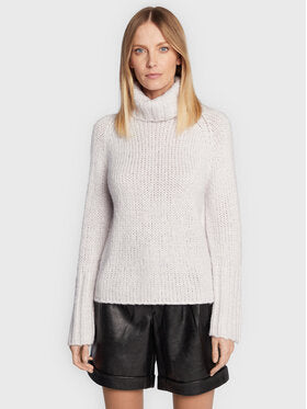 Marc Aurel Taupe Turtleneck Sweater