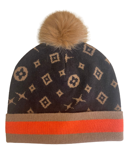 Louis Vuitton beanie and scarf set now available on our instagram