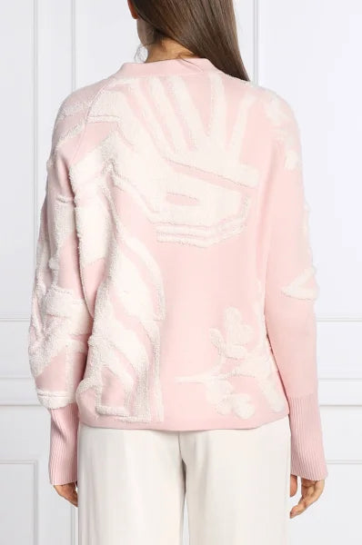 Marc Cain Sweater with Fluffy Pattern