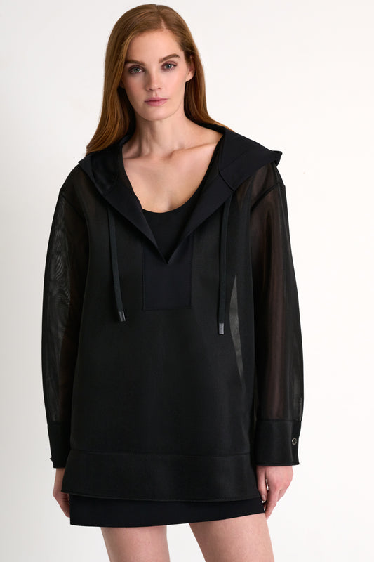 Shan 3D Mesh Hoodie