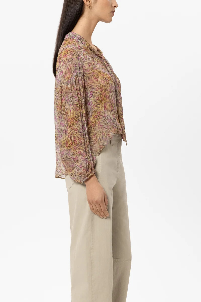 LC Animal Print Blouse