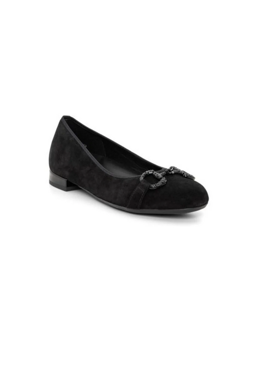 Ara Serenity Suede Ballet Flat