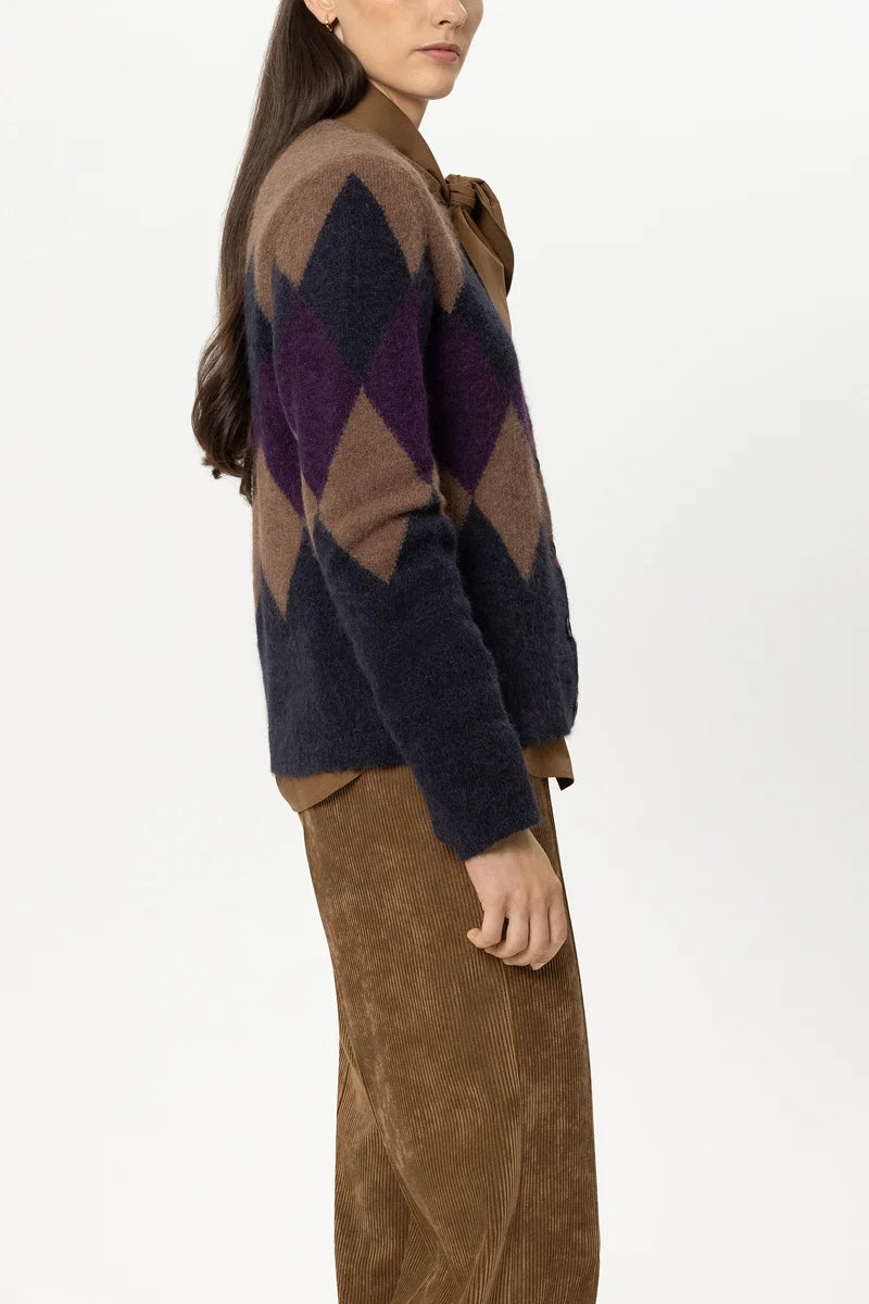 LC Patterned Cardigan
