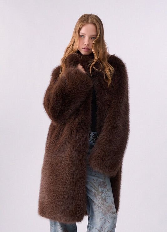 Liu Jo Faux Fur Coat