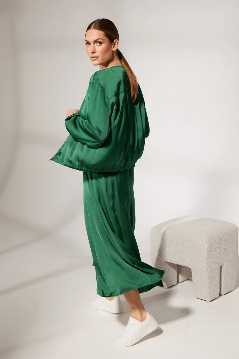 Marc Aurel Satin Bomber