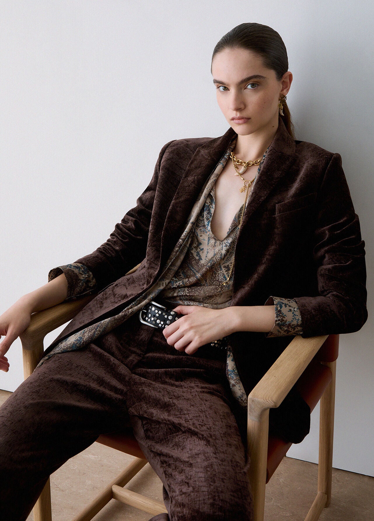 Liu Velvet Blazer