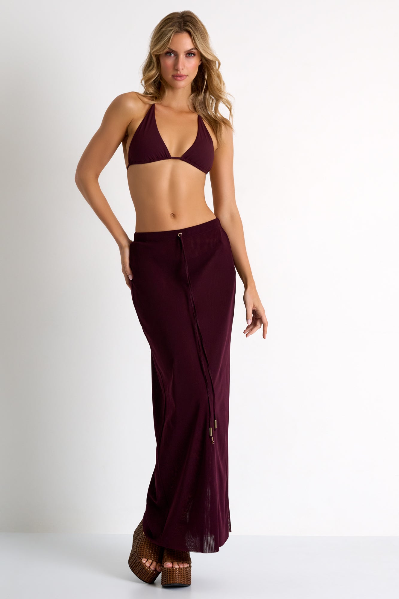 Shan Long Mesh Skirt