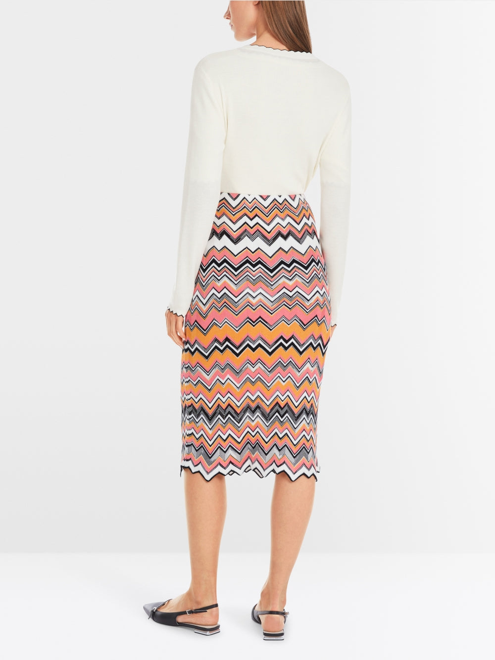 Marc Cain Chevron Skirt