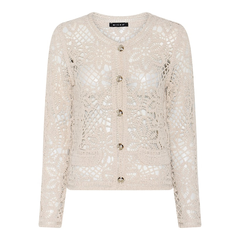 Micha Crochet Cardigan