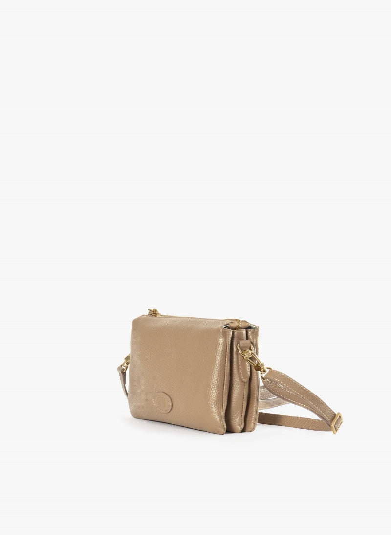 Cinza Rocca Crossbody Handbag