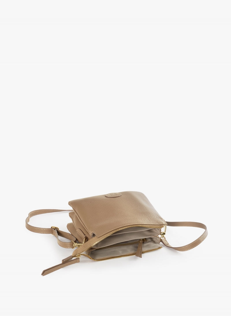 Cinza Rocca Crossbody Handbag