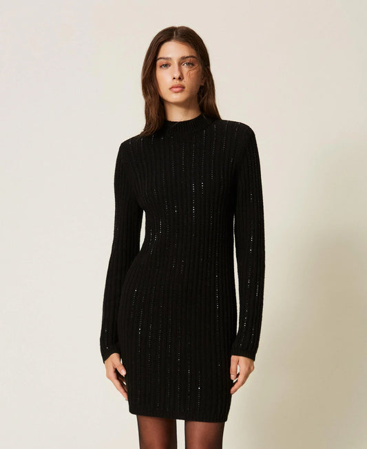 Twinset Wools Knit Dress