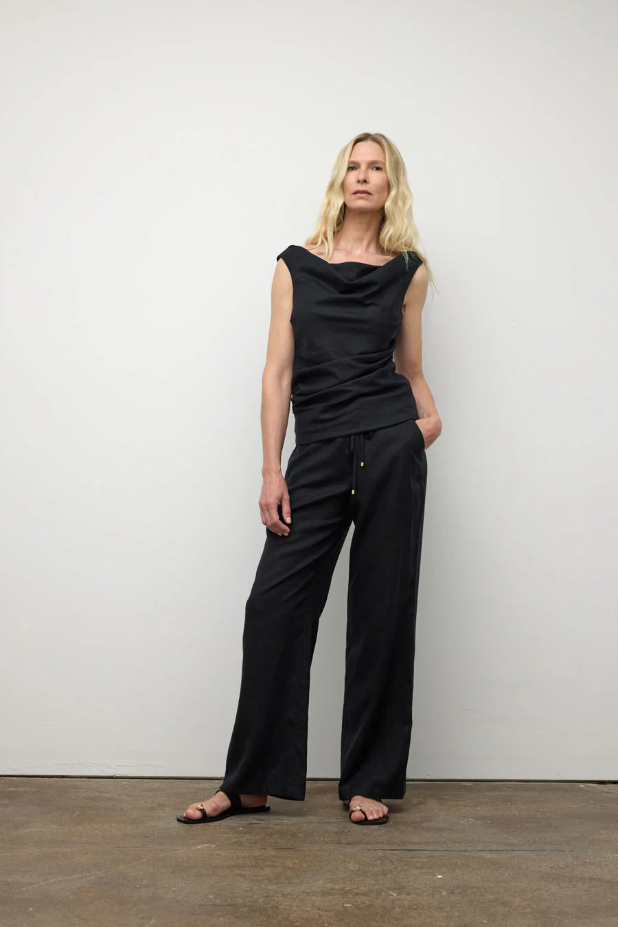 Iris Setlakwe Drop Shoulder Top