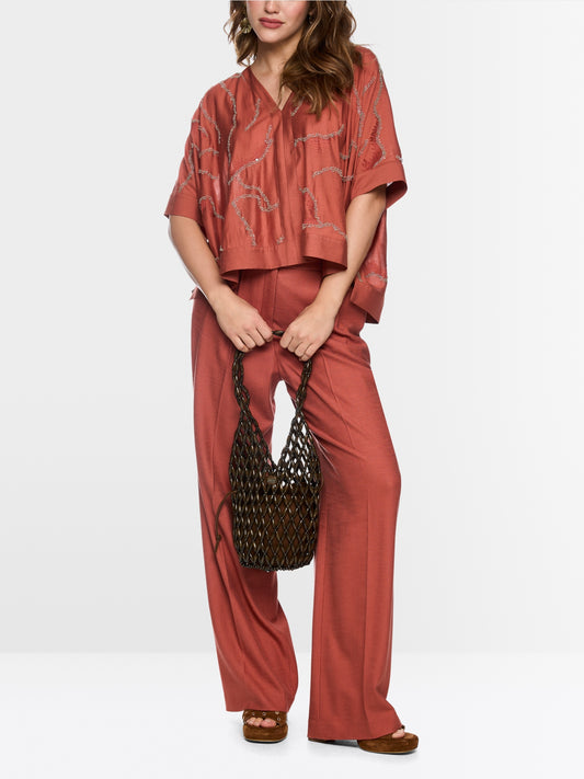 Marc Cain Embellished Blouse