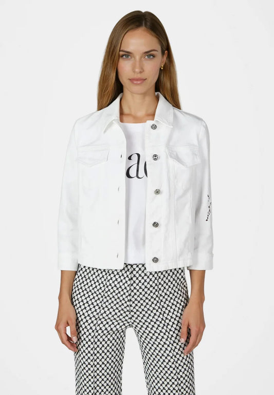 Marc Aurel Denim Jacket with Embroidery