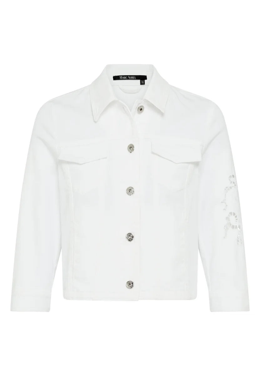 Marc Aurel Denim Jacket with Embroidery