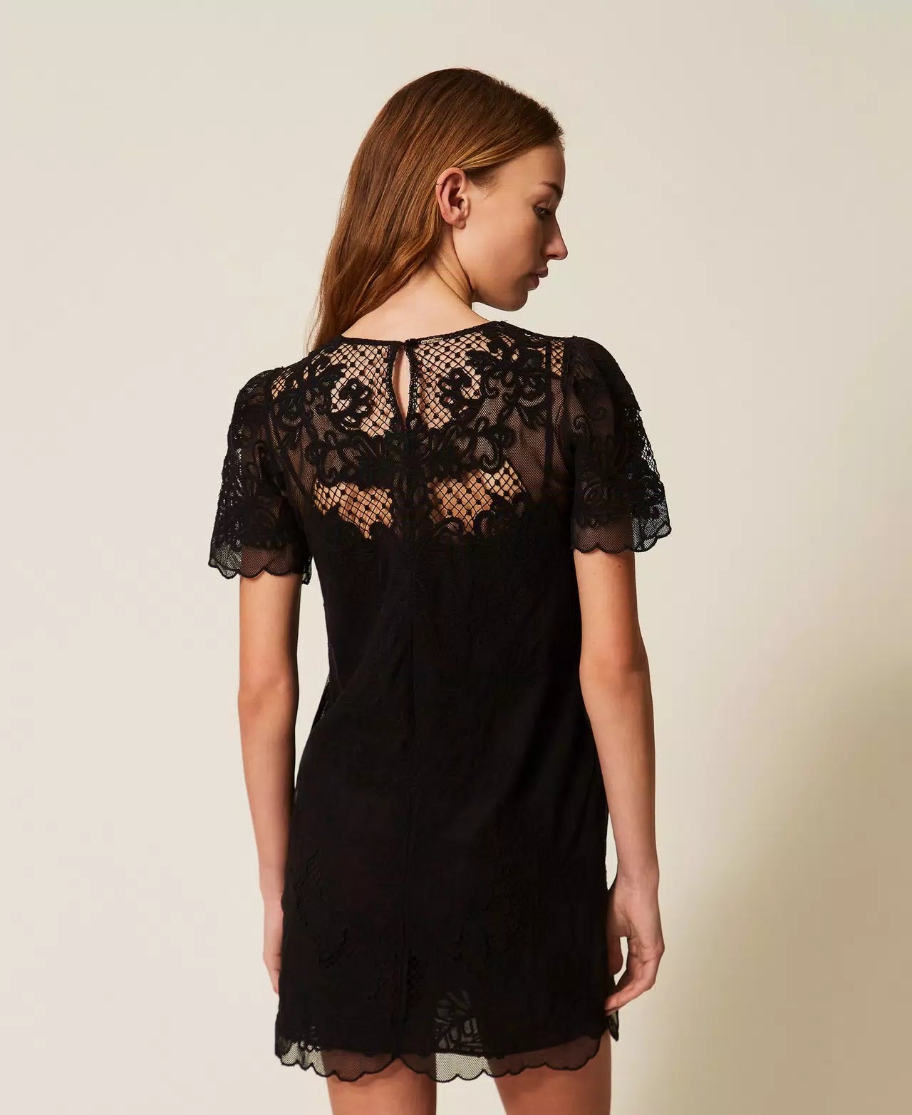 Twinset Short Embroidery Dress