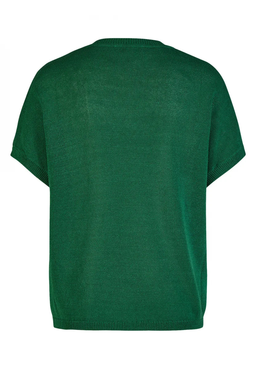 Marc Aurel Emerald Green Knit Top