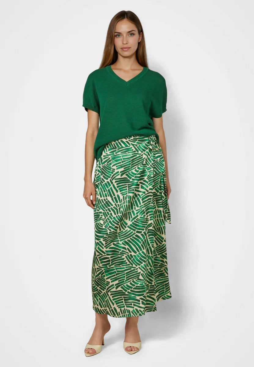 Marc Aurel Emerald Green Knit Top