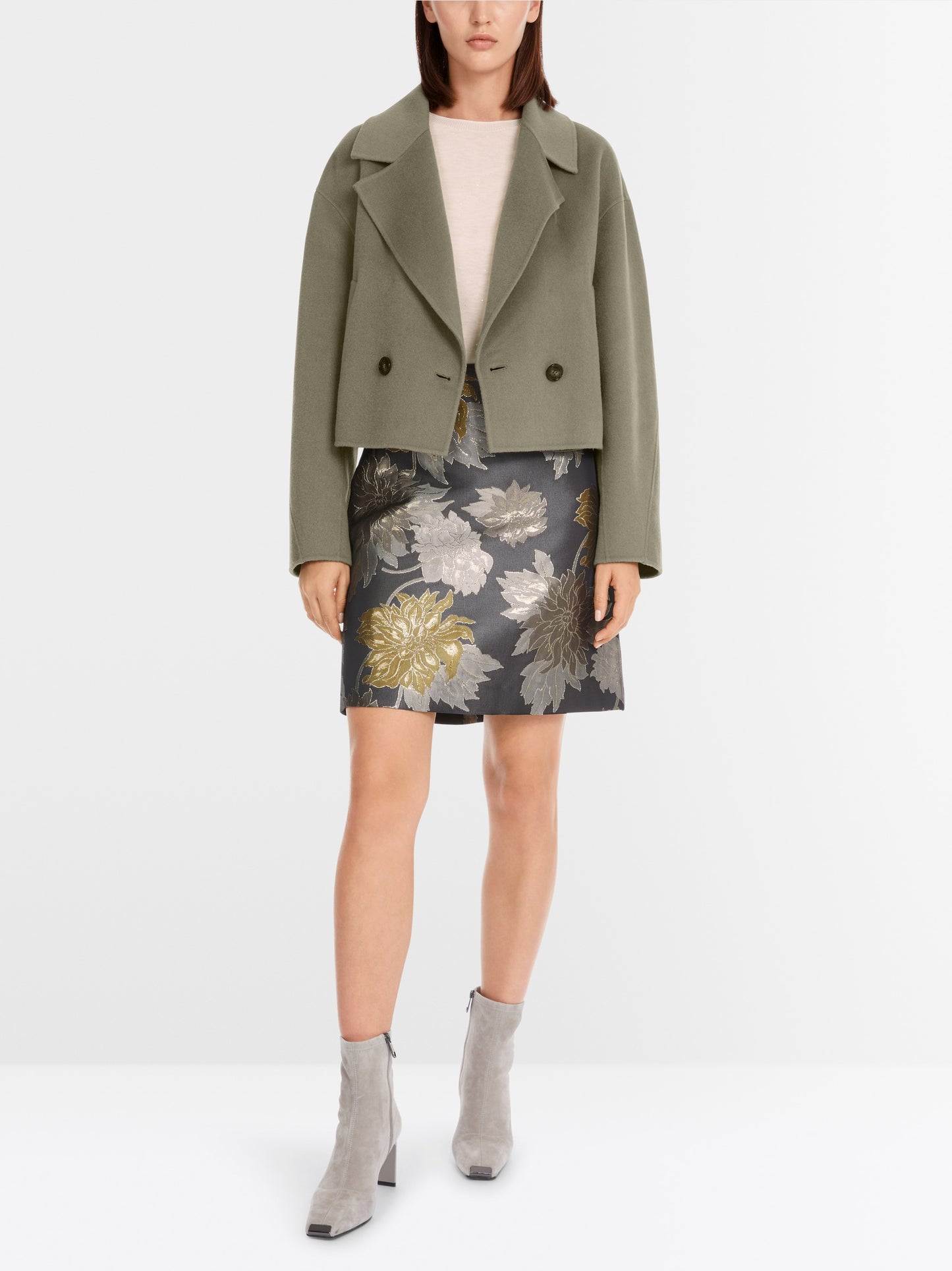 Marc Cain Floral Mini Skirt