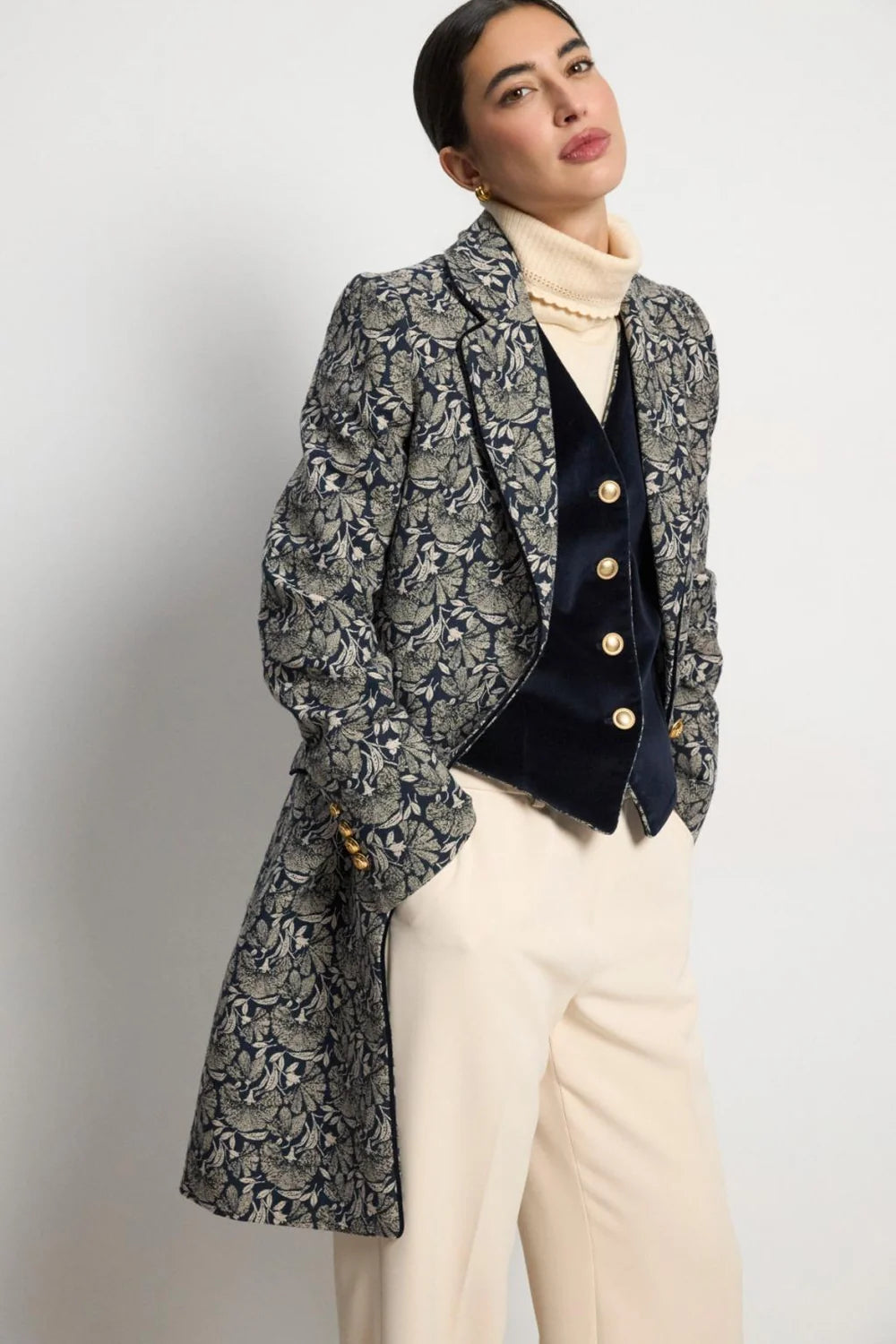 Tinta Figueres Long Blazer