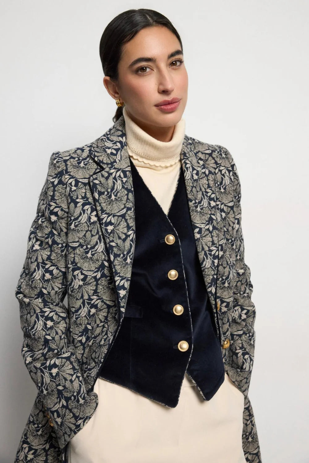 Tinta Figueres Long Blazer