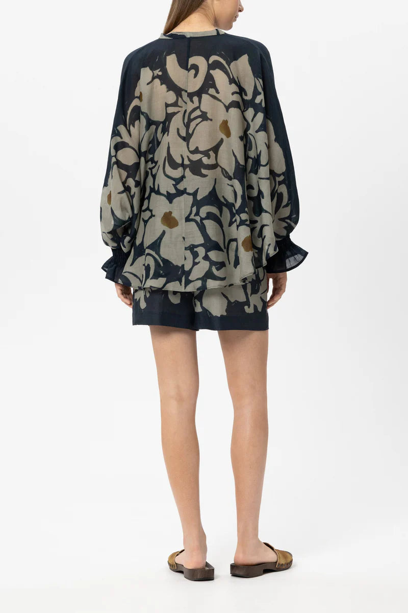 Luisa Cerano Floral Blouse