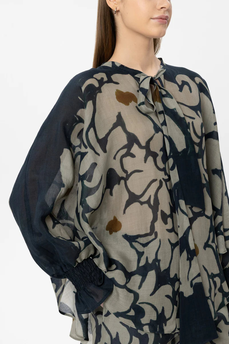 Luisa Cerano Floral Blouse