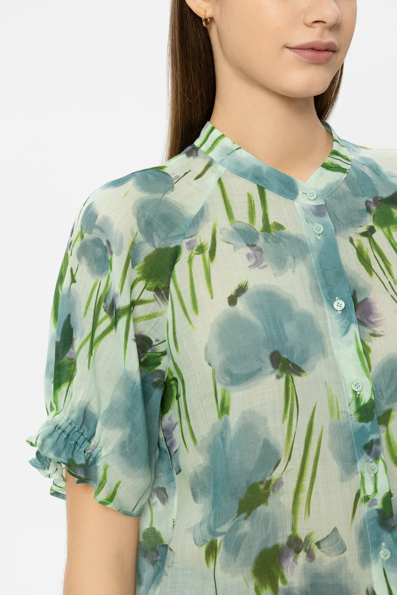 Luisa Cerano Ramie Blouse