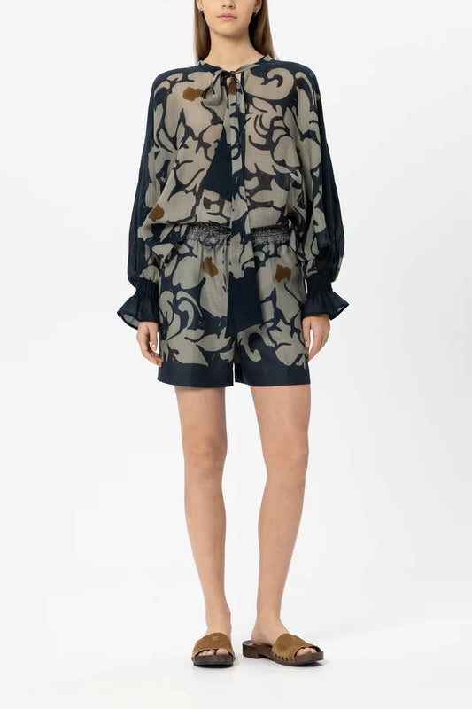Luisa Cerano Floral Blouse