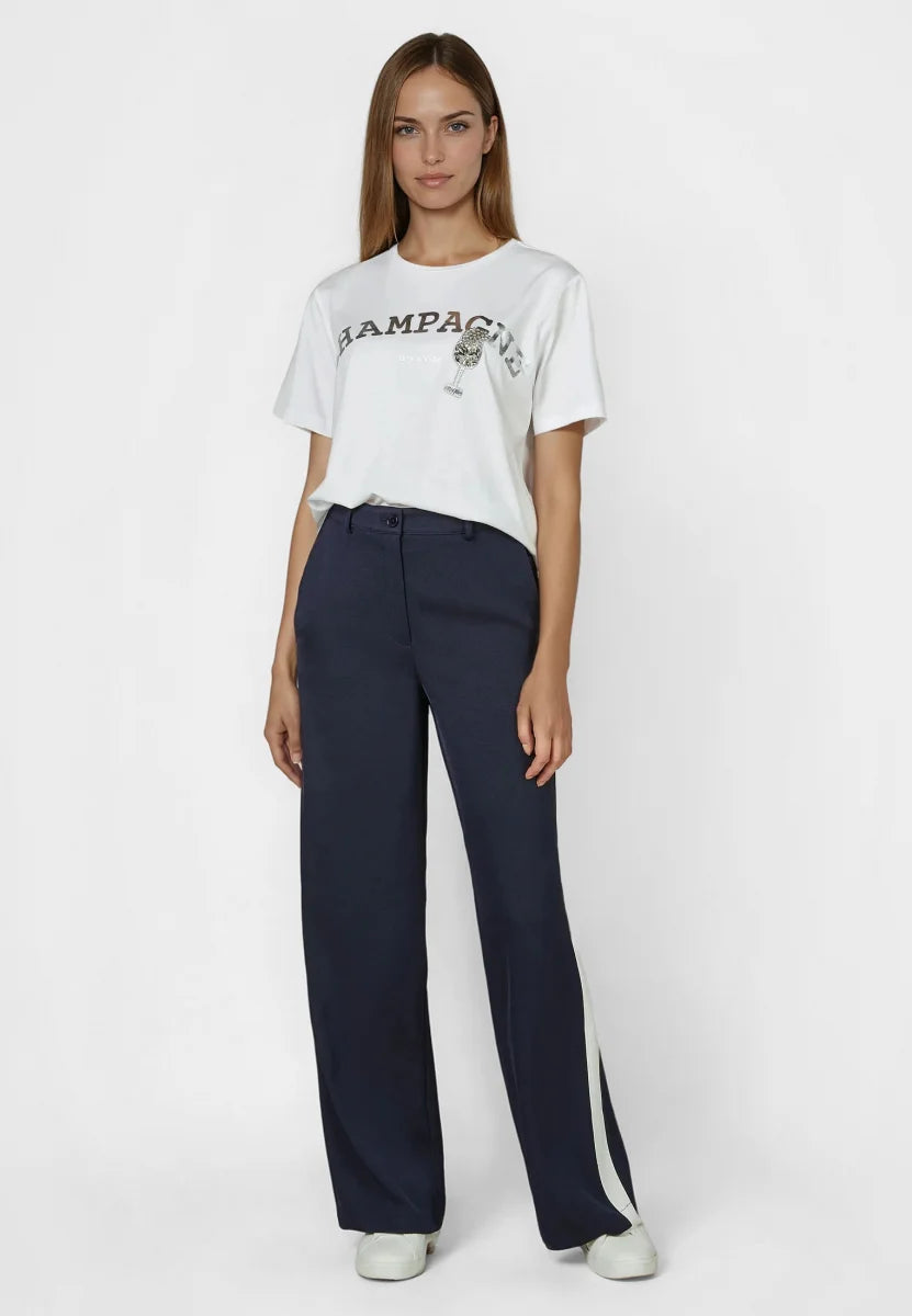 Marc Aurel Foil Print T-Shirt