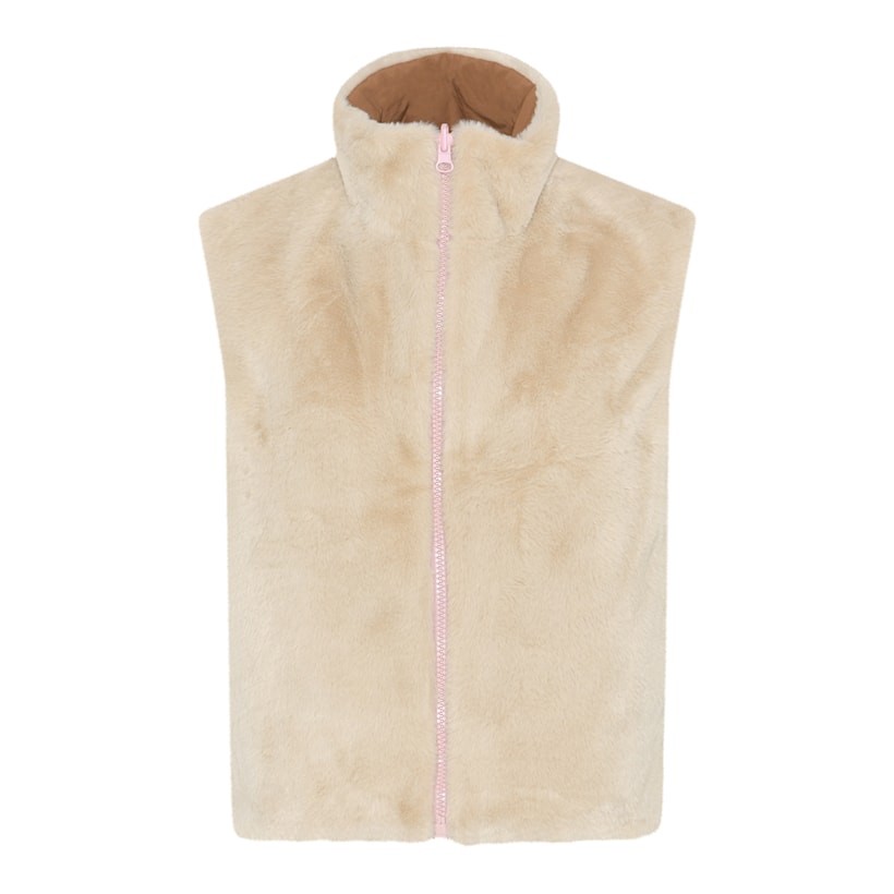 Micha Reversible Fur Vest