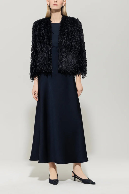 Luisa Cerano Fur Look Jacket
