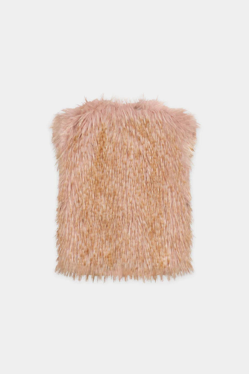 LC Boho Vest with Fur