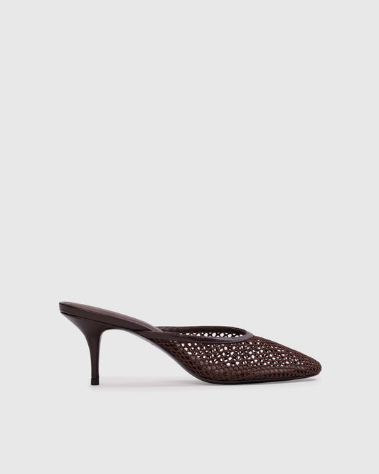 Black Suede Studio Giuley Mule
