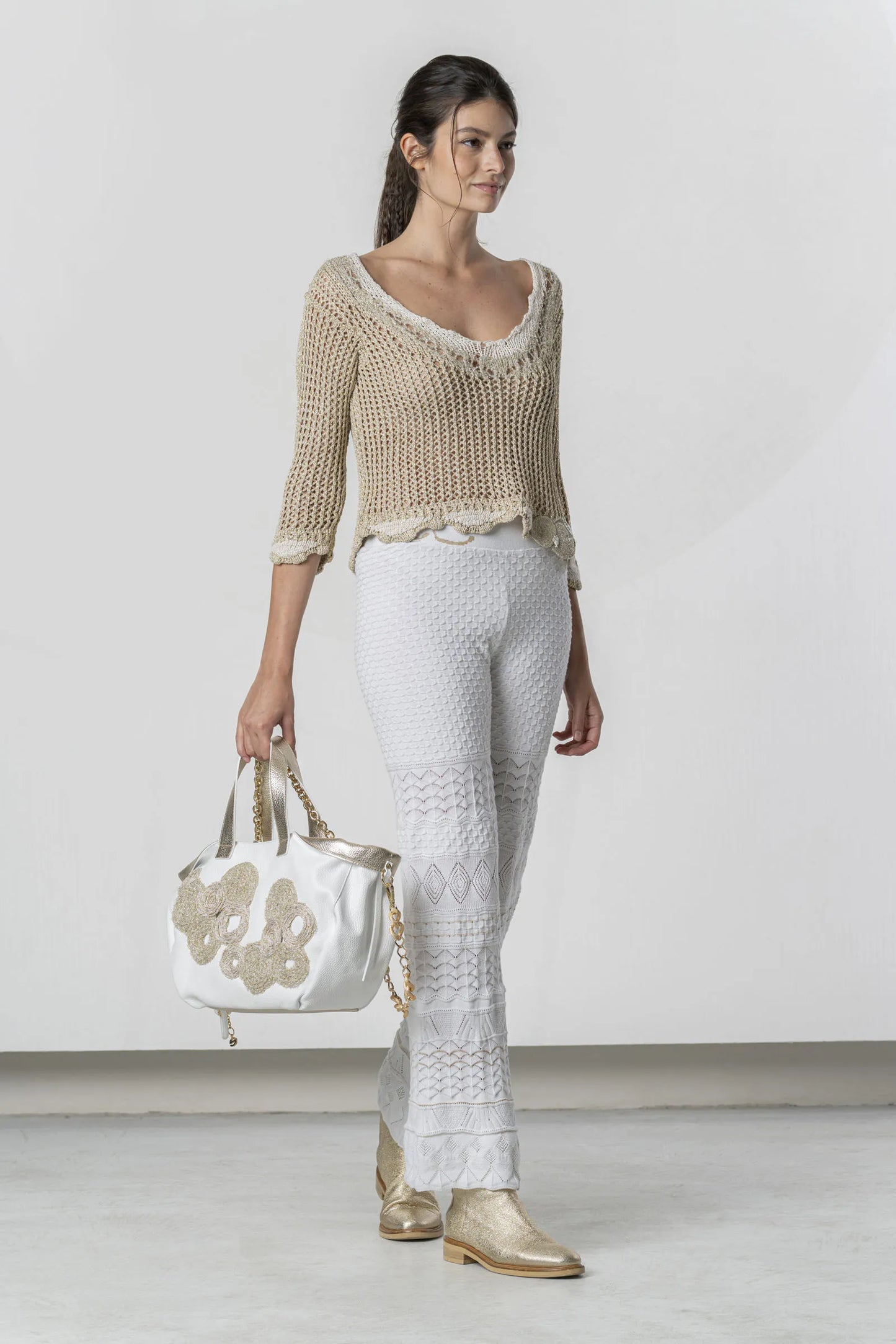 Elisa Cavaletti Crochet Blouse