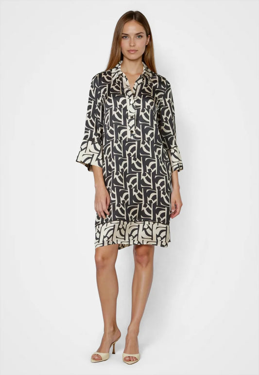 Marc Aurel Graphic Print Dress
