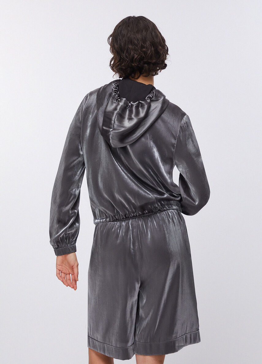 Liu Jo Laminated Hoodie