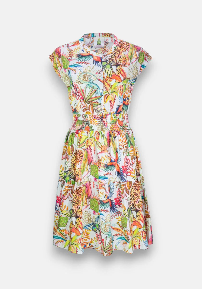 PGH Jungle Print Poplin Dress