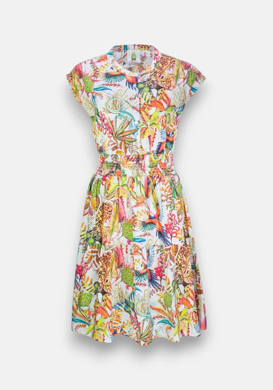 PGH Jungle Print Poplin Dress