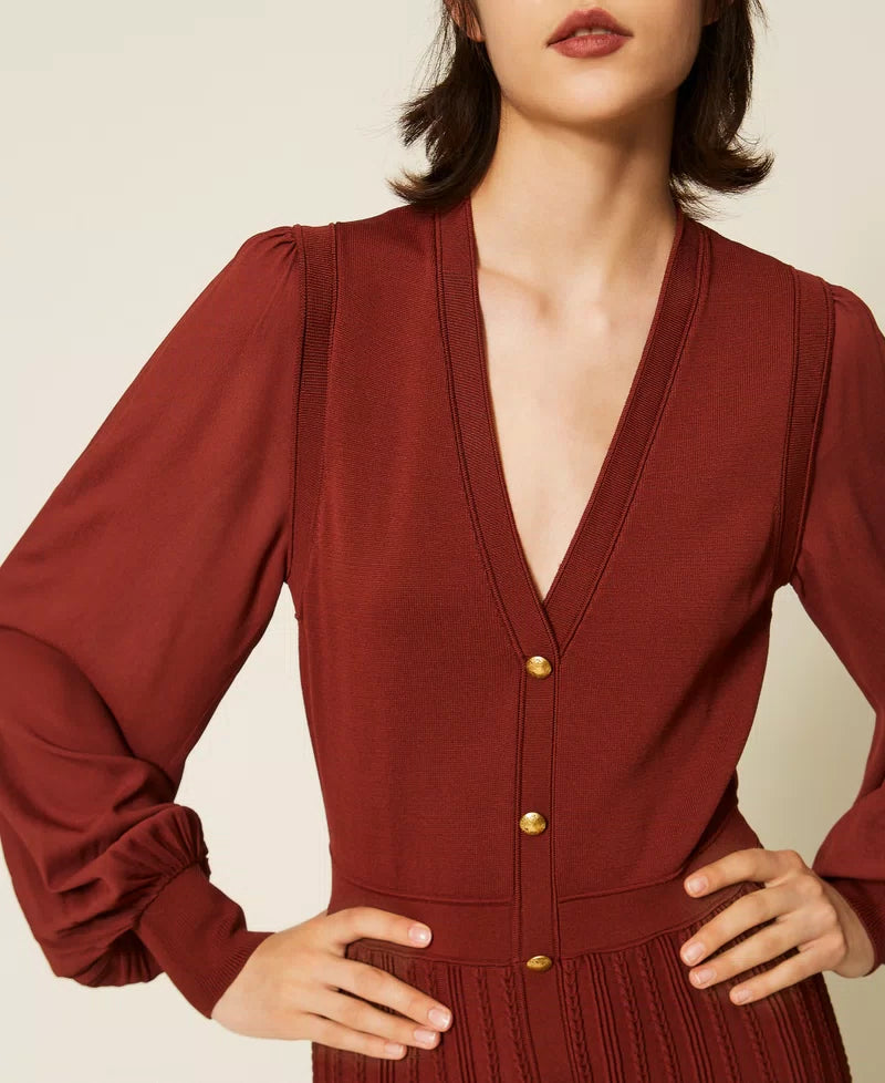Twinset Long Knit Dress